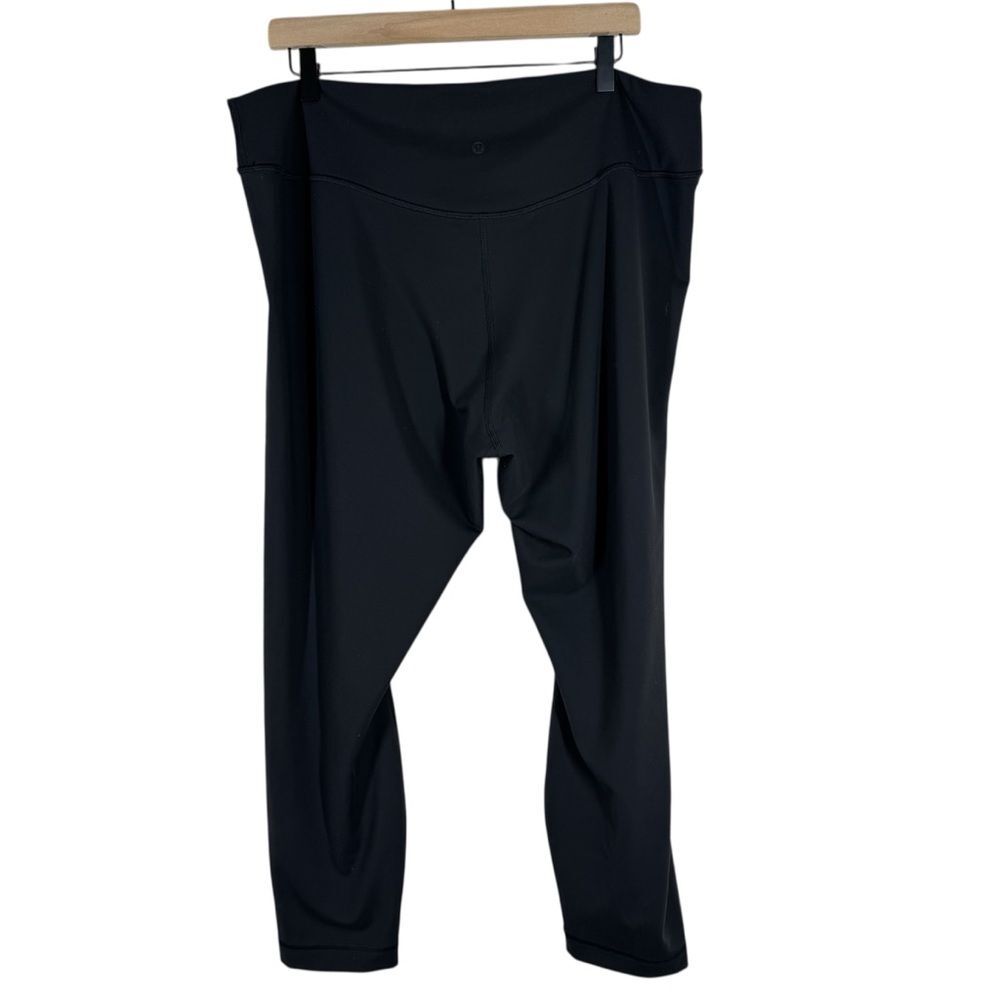 Lululemon Wunder Under SmoothCover High Rise Tight Black Leggings Size 20 W5FELS